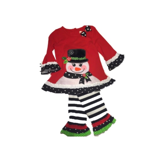 Christmas Holiday Snowman Outfit Rare Editions - Picture 2 of 8